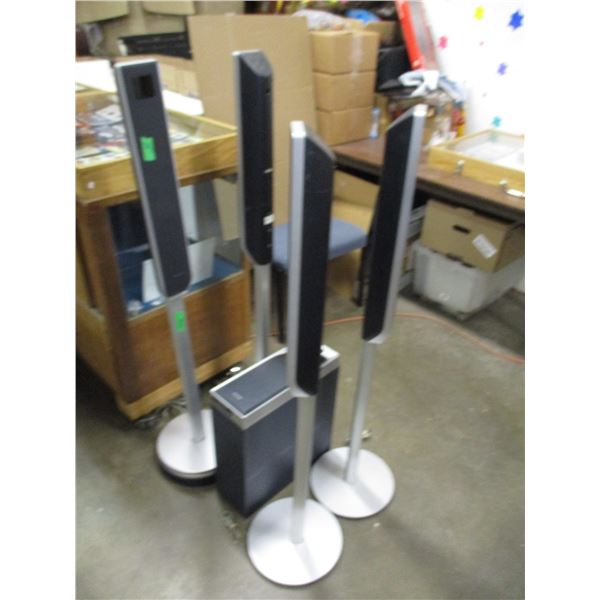 SET OF FIVE SPEAKERS