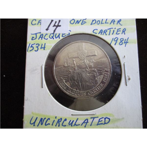 1984 CANADA $1 COIN