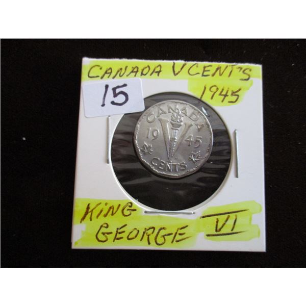 1945 CANADA VICTORY NICKEL
