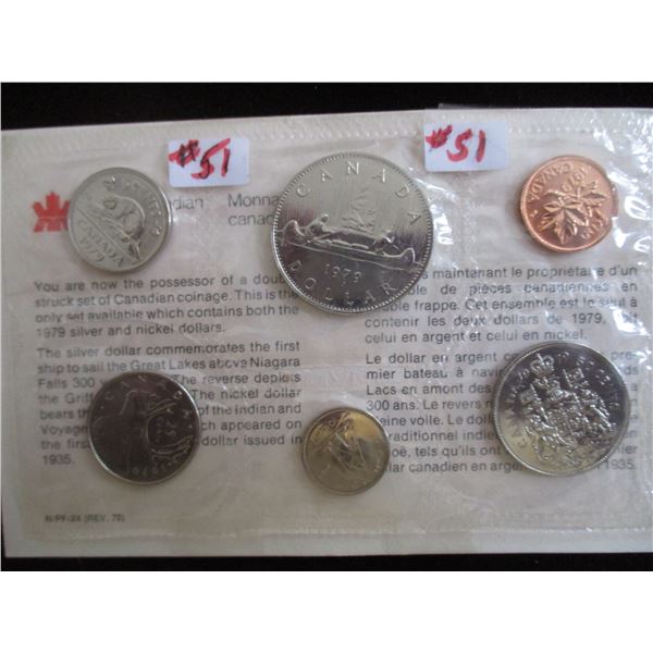 1979 PROOF CANADA MINT SEALED COIN SET