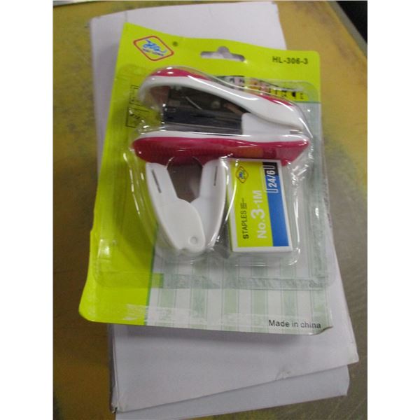 NEW (STORE CLOSE-OUT):  BOX OF 10 STAPLE SETS