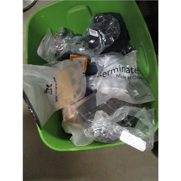 NEW (STORE CLOSE-OUT):  TOTE C/W SWEATERS, PET JACKETS, ETC