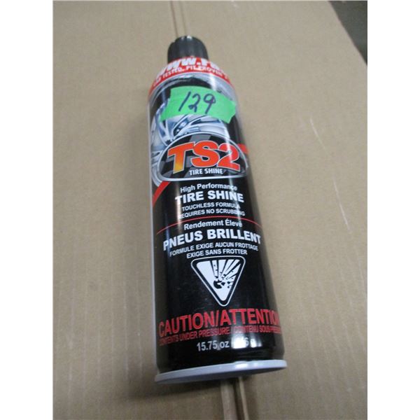 SPRAY CAR TIRE SHINE - PER CAN
