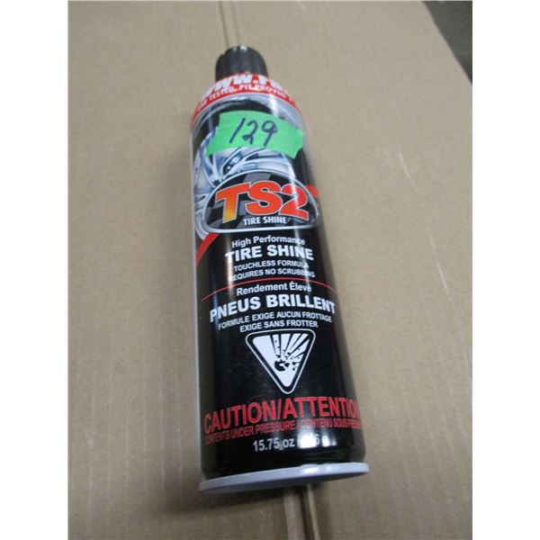 SPRAY CAR TIRE SHINE - PER CAN