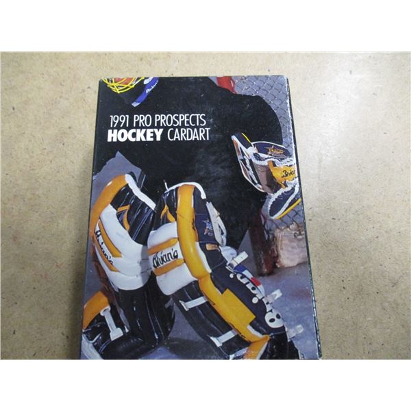 COLLECTIBLE:  1991 PROSEPCTOR HOCKEY CARDS ART