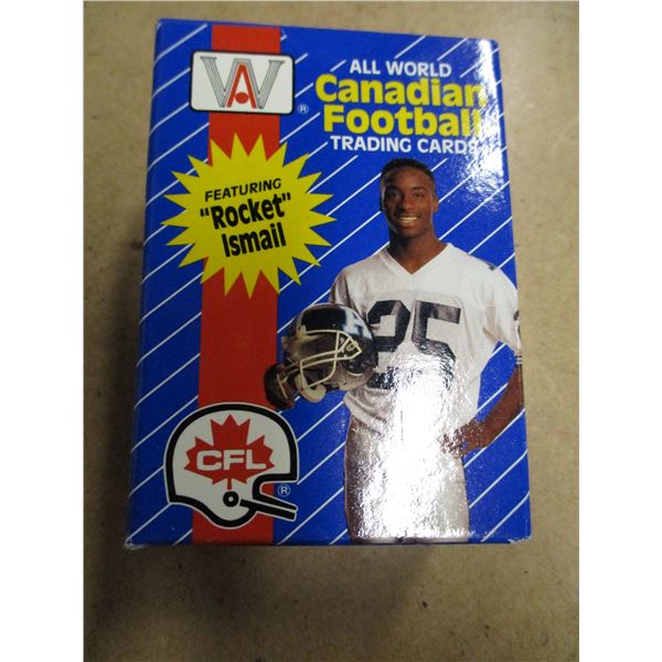 COLLECTIBLE:  110 CANADIAN FOOTBALL TRADING CARDS