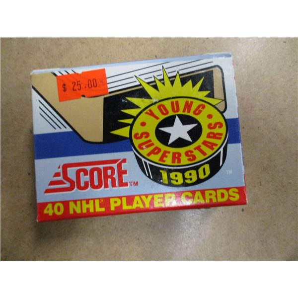 COLLECTIBLE:  1990 SCORE YOUNG SUPERSTAR NHL SET