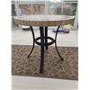 Image 2 : Stone Top Outdoor Table with Rug