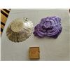 Image 2 : Beautiful Decorative Bowls and Set of Wood "Platinum" Coasters