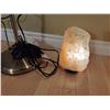 Image 2 : Pink Himalayan Salt Lamp & Adjustable Floor Lamp
