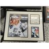 Image 3 : Collectible Hockey Pins, Gretzky Collectible Framed Artwork, Hockey Blades (3)