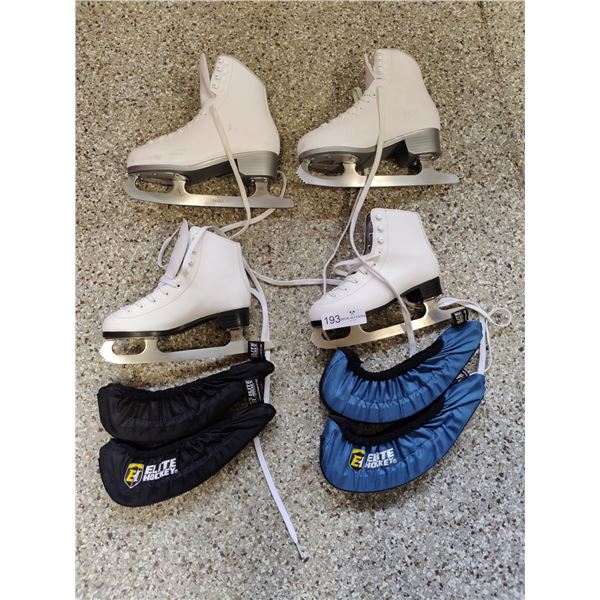 Figure Skates with Blade Guards