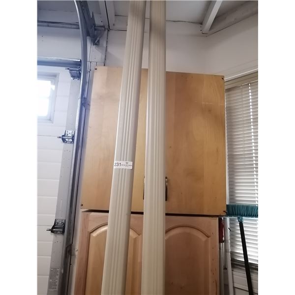 Two Straight Eavestroughs