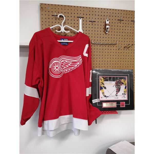 Steve Yzerman Jersey and Poster