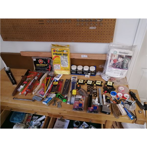 Assorted Tools and Shop Accessories
