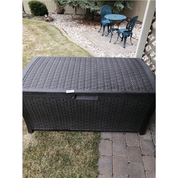 Plastic Patio Storage Bin