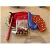 Image 1 : Decoration Storage Bags, Wrapping Paper & String of Lights