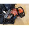 Image 2 : Assortment of Headphones & Travel Bag