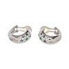 Image 1 : Cartier Silver Huggie Clip-On Earring