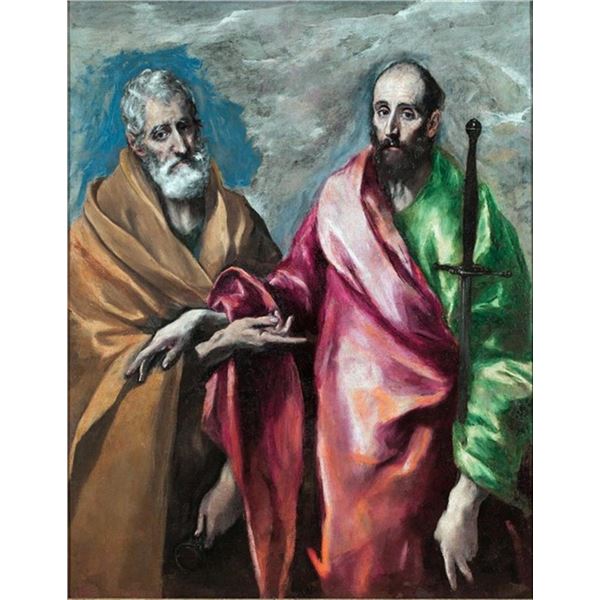 El Greco - Saint Peter and Saint Paul