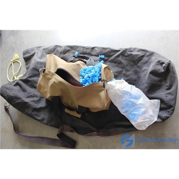 **Canvas Duffel Bag & Shell Reloading Wads