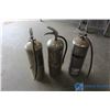 Image 1 : **(3) Refillable/Rechargeable Fire Extinguishers