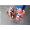 Image 1 : **(2) Ansul Refillable Fire Extinquishers w/Hoses & Nozzles