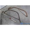 Image 1 : **(2) Hand Saws and Grass Whip