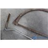 Image 3 : **(2) Hand Saws and Grass Whip