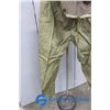 Image 9 : Camo Rain Pant and Jacket Set, Camo Pants and Green Over-Alls