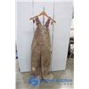 Image 9 : (2) Cover-Alls - Work King and Carhartt