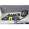 Image 1 : Snowmobile Helmet and Sz M Pants