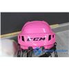 Image 3 : Pink CCM Helmet and Knee Pads