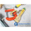 Image 2 : C Clamps, Scraper, Wire Brush Etc