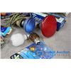 Image 2 : Assorted Outdoor Flood Lights and Other Bulbs