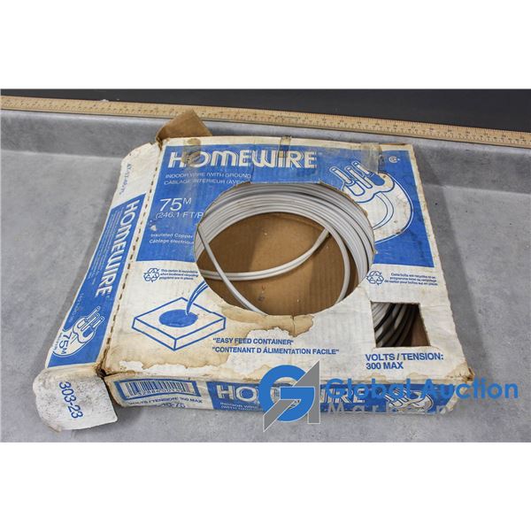 Insulated Indoor Wire w/Ground - 14/2 Copper