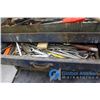 Image 11 : Blue Metal Tool Box & Tools - Removable Front w/Drawers