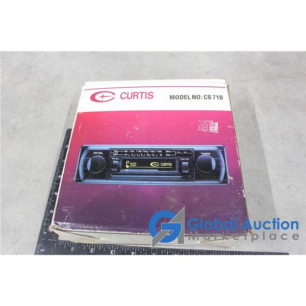 Curtis Cassette Tape Car Radio