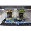 Image 1 : NIB Worlds Smallest Mrs. Packman and Space Invaders Mini Arcade Games
