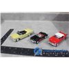 Image 1 : Die-Cast '57 Model cars: Chevy Hardtop, Corvette Used and Mercury turnpike Cruiser