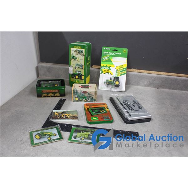 John Deere Collectibles - Cribbage Game, Collector Cards, Toys, etc