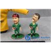 Image 2 : Saskatchewan Roughriders Bobble Heads and Tim Horton Mini Display Jersey