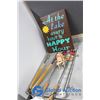 Image 1 : Outdoor/BBQ Items - Lake Happy Hour Sign, etc