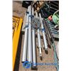Image 1 : **Heavy Duty Aluminum Sports Net Poles