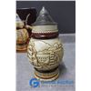 Image 11 : (3) Avon Collector Steins - BID PRICE x3 - Christopher Columbus, Tall Ship, Ship Builder
