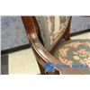 Image 12 : **Vintage Ornate French Provincial Solid Wood Sittng Chair w/Cross Stitched Upholstery