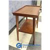 Image 2 : **Wooden Tea Service Side Table