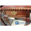 Image 8 : **(2) Ornate French Provincial Wooden Single Drawer Side Tables -BID PRICE x2