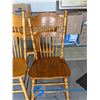 Image 2 : (2) Wooden Spindle Back Chairs - BID PRICE TIMES 2