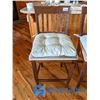 Image 2 : (2) Solid Wood Bar Chairs - BID PRICE TIMES 2